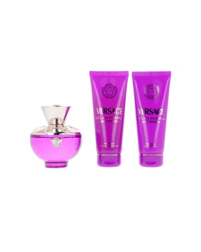 Set de Perfume Mujer Versace DYLAN PURPLE EDP 4 Piezas