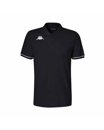 Polo a Maniche Corte Uomo Kappa Kappa Barli Nero 4XL
