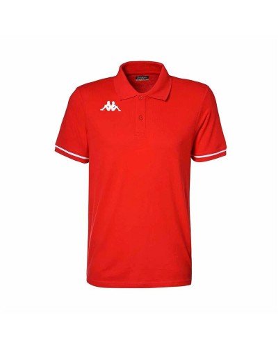 Polo de Manga Corta Hombre Kappa Kappa Barli Rojo 4XL