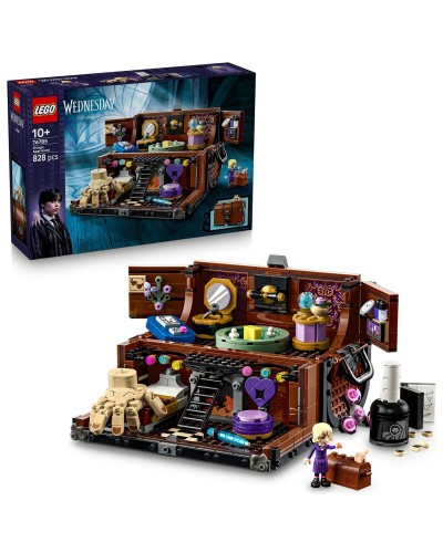 Juego de Construcción Lego Wednesday 76785 Thing's Apartment 828 Piezas