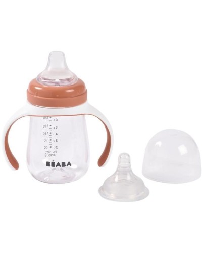 Trainingsglas Béaba Oranje 210 ml