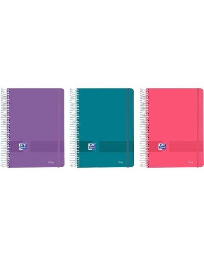 Agenda Oxford LIVE&GO A5 21 x 14,8 cm 2026 (5 Unidades)