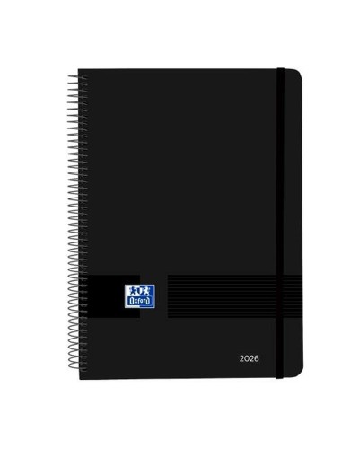 Agenda Oxford LIVE&GO Nero A5 21 x 14,8 cm 2026 (5 Unità)