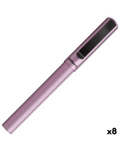 Crayon Roller Pelikan PIÑA COLADA Mauve 0,7 mm (8 Unités)
