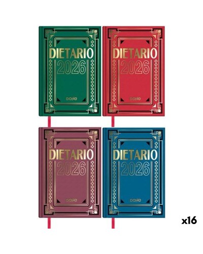 Appointment book DOHE 1/4 15 x 21 cm (16 Units)