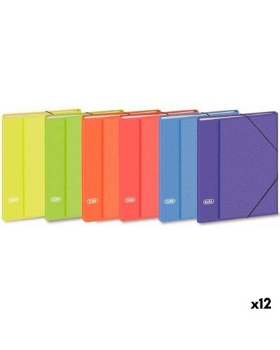 Carpeta Clasificadora Elba ELBACOLOR A4 (12 Unidades)