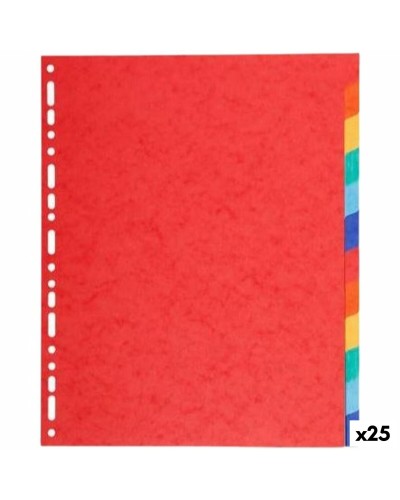 Separatorer Exacompta Maxi Multicolour A4+ 12 Blad (25 antal)