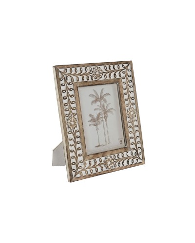 Cornice Portafoto Esprit Naturale Cristallo Mango 26,5x2x31,5cm