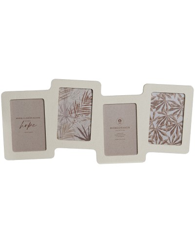 ESPRIT Beige Scandinavian Photo Frame 50x22 cm - Crystal and MDF
