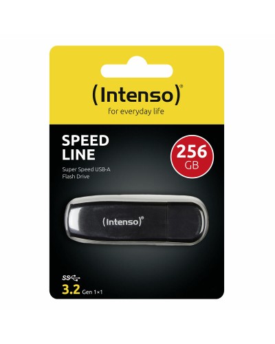 USB stick INTENSO Speed Line 256 GB Zwart