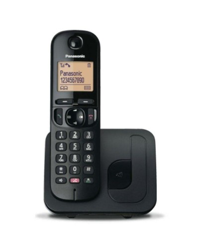 Draadloze telefoon Panasonic KXTGC250SPB Zwart 1,6"