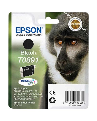 Cartuccia ad Inchiostro Originale Epson T0891 Nero