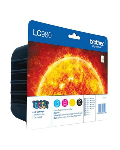 Original Ink Cartridge Brother LC980VALBP Black