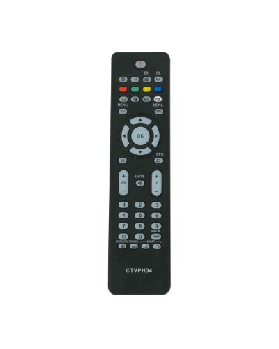 Philips Universal Remote Control 02ACCOEMCTVPH04 Black