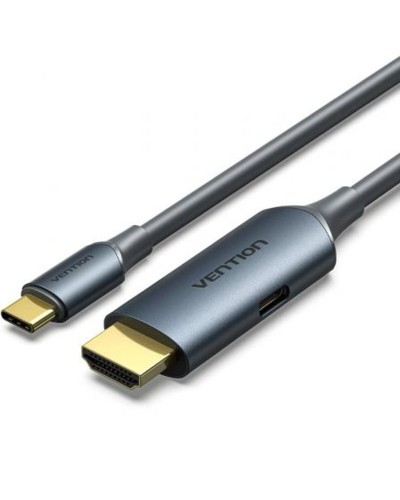 HDMI-Kabel Vention ABLHG Grijs 1,5 m