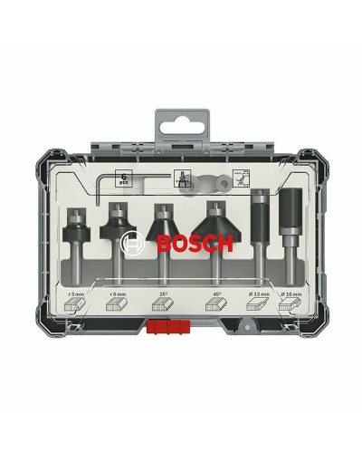Fräs för flera ändamål BOSCH 6 mm 6 Delar