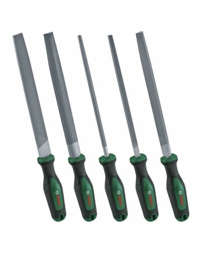 Ensemble de limes BOSCH Acier 5 Pièces
