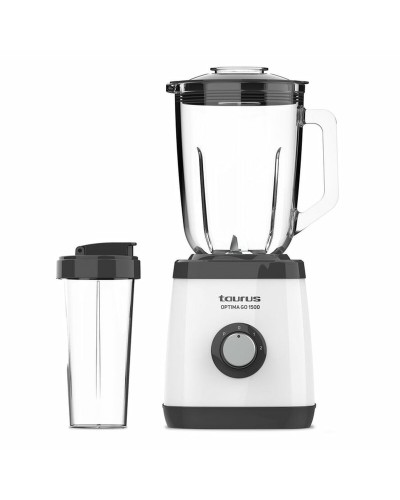 Glasmixer Taurus 912471000 Vit Svart 1500 W 1,5 L