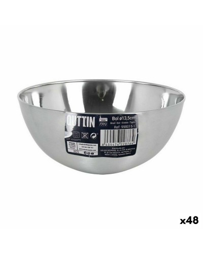 Bowl Quttin Steel Ø 13 x 6,2 cm (48 Units)