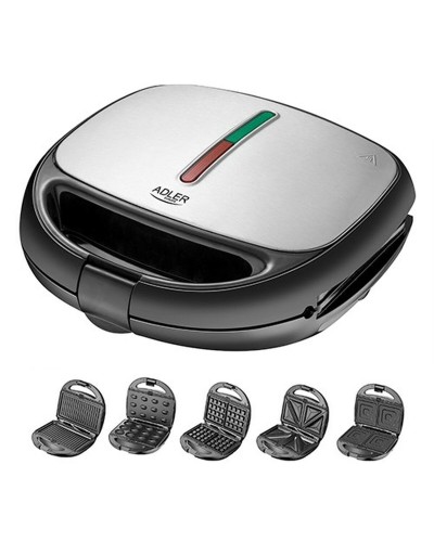 Machine à sandwich Adler AD 3040 Noir 1200 W