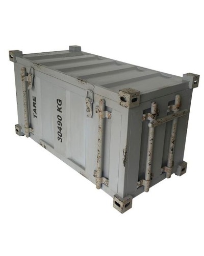 Kirstu Home ESPRIT Container Taivaansininen Metalli Vintage 89 x 41,5 x 45,5 cm