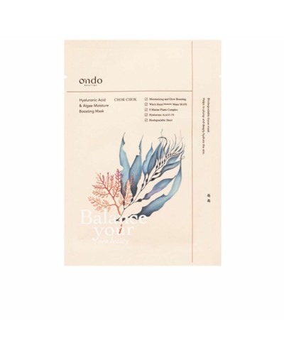 Fuktande ansiktsmask Ondo Beauty 36.5 Hyaluronsyra Havsalger (25 ml)