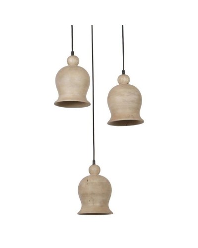 Plafondlamp Home ESPRIT Mangohout 38 x 38 x 32 cm