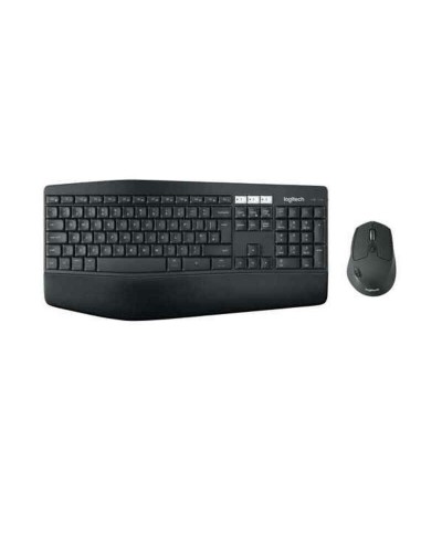 Keyboard and Mouse Logitech MK850 Black Spanish Qwerty QWERTY
