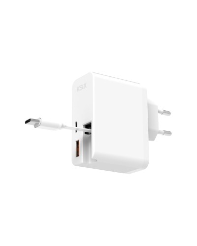 Wall Charger KSIX White 65 W