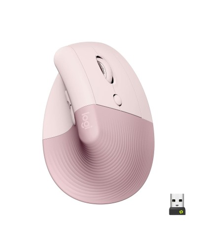 Ergonominen optinen hiiri Logitech 910-006478 Pinkki Rose 4000 dpi