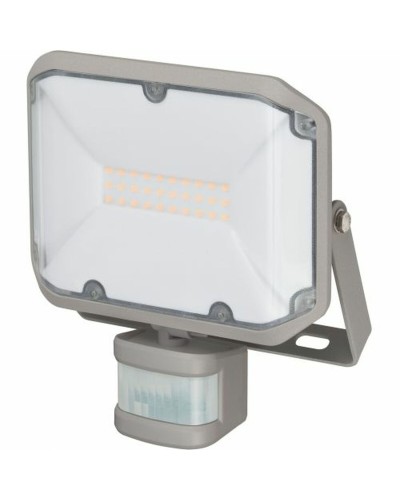 Foco LED Brennenstuhl AL E 10 W 1010 Lm Gris Detector de Movimiento (3000 K)