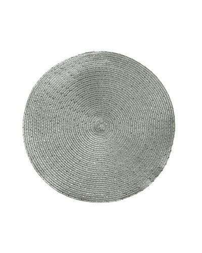 Bordsunderlägg Lifetime Basics Silvrig Ø 38 cm