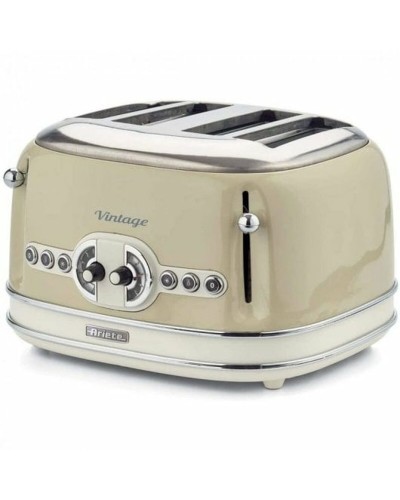 Toaster Ariete 156/03 1600 W Beige 4 pieces Vintage
