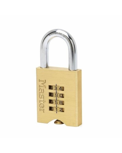 Hänglås med kod Master Lock 651EURD Mässing