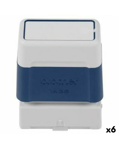 Versiegelung Brother Fassung 14 x 38 mm Blau (6 Stück)