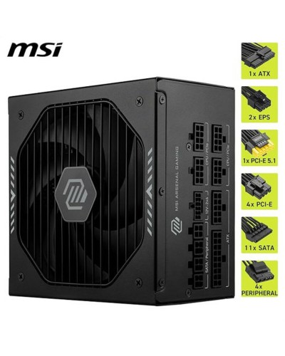 Power supply MSI 306-7ZP1B21-CE0 1000 W 80 Plus Gold ATX