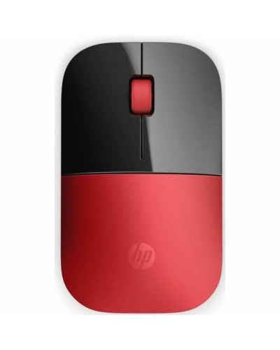 Schnurlose Mouse HP Schwarz Rot Bluetooth Beidhändig Schwarz/Rot