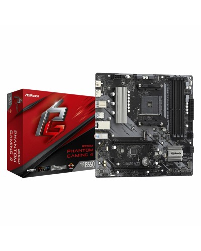 Scheda Madre ASRock 90-MXBE90-A0UAYZ AMD B550 AMD AM4