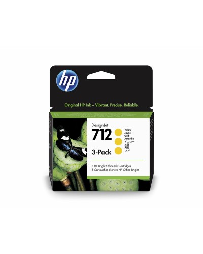 Originele inkt cartridge HP DesignJet 712 Geel