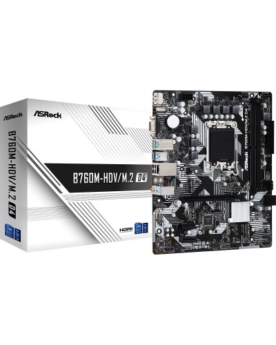 Motherboard ASRock B760M-HDV/M.2 D4 LGA 1700 Intel B760