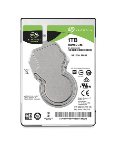Seagate Barracuda 1TB SATA3 2.5" HDD
