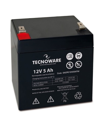 Tecnoware 12V 5.0Ah Battery EACPE12V05ATWB