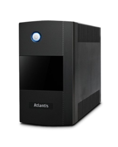 UPS ATLANTIS A03-S1000LE Server UPS 1000VA (600W) Stepwave Line Interactive Dual Battery AVR 2 IEC + 1 Schuko