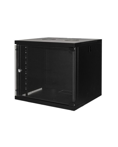 RACK LINK 19' 9U Wall Mount Cabinet - Black