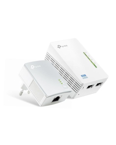 TP-Link AV600 Powerline Adapter WiFi Extender TL-WPA4220 Kit (2-Pack), 300Mbps Wireless N, 2 Ethernet Ports