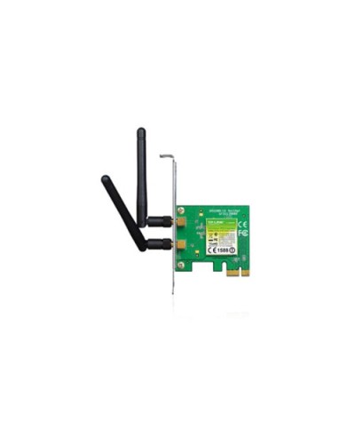 TP-LINK TL-WN881ND Wireless PCI Express Adapter 300Mbps Atheros 2T3R 2.4GHz 802.11n/g/b 2 Detachable 2dBi Antennas