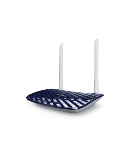 TP-LINK AC750 Archer C20 V4 Wireless Router Dual Band 433Mbps at 5GHz + 300Mbps at 2.4GHz, 1 10/100M WAN + 4 10/100M LAN 3 Ante