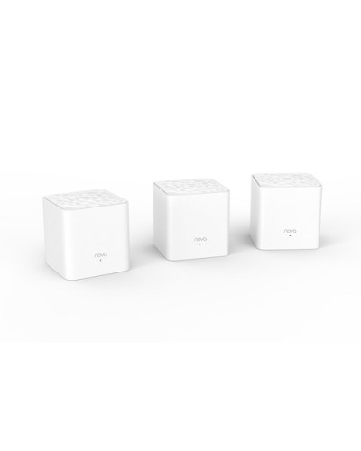 TENDA NOVA MW3 3-PACK WIRELESS DUAL BAND AC1200 WHOLE HOME MESH WiFi SYSTEM up to 300sqm Coverage, MU-MIMO, QoS