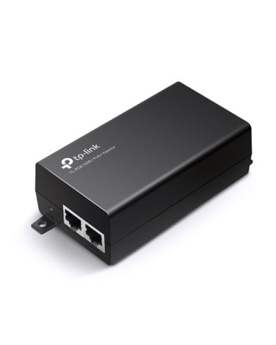 TP-Link PoE160S PoE Injector Adapter, 1-Port Gigabit PoE, 1-Port Gigabit Non-PoE, 802.3at/af