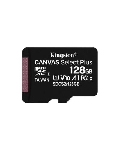 KINGSTON SD-MICRO 128GB incl. Adapter CLASS 10 UHS-I 100MB/s Canvas Select - SDCS2/128GB